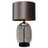 Lampa stołowa SALVADOR BLACK 41122108 oprawa w kolorze czarym z grafitowym kloszem KASPA