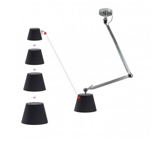 Podstawa do lampy wiszącej ZYTA S PENDANT AZ2298 oprawa w kolorze aluminiowym AZzardo