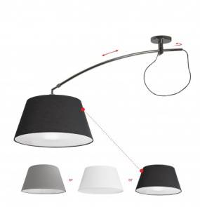 Podstawa do lampy wiszącej SELENA 2 AZ2284 w kolorze chromu AZzardo