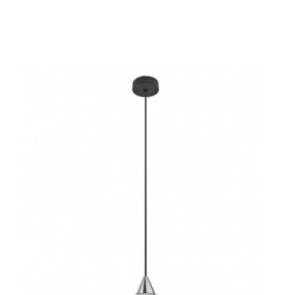 Stelaż do lampy TENTOR AZ3086 w kolorze czerni i chromu AZzardo
