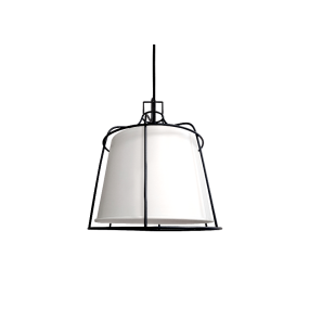 Lampa wisząca DRITTO LP-123/1P S WH oprawa w kolorach czarnym i białym LIGHT PRESTIGE