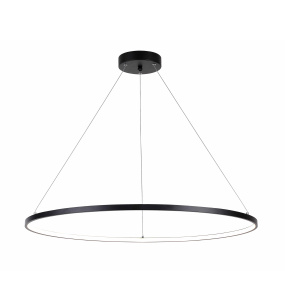 Lampa wisząca HORIK PEN89424-90BK oprawa w kolorze czarnym ZUMA LINE