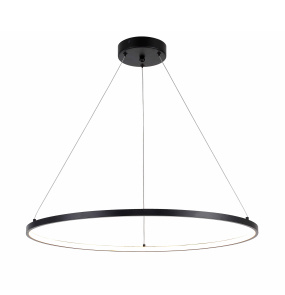 Lampa wisząca HORIK PEN89424-60BK oprawa w kolorze czarnym ZUMA LINE