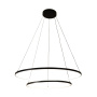 Lampa wisząca HORIK PEN89424-60+90BK oprawa w kolorze czarnym ZUMA LINE