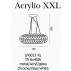 Lampa wisząca Acrylio XXL AZ0289 AZzardo dekoracyjna oprawa w nowoczesnym stylu
