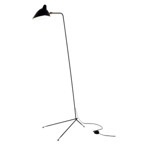 Lampa podłogowa CRANE-F1 160 F8701 oprawa w kolorze czarnym Step Into Design