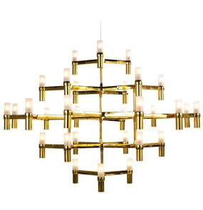 Lampa wisząca CANDLES-30 120 ST-8043-30 gold oprawa w kolorze złotym Step Into Design