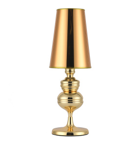 Lampa stołowa QUEEN 18 MT-8046-18 goldo oprawa w kolorze złotym Step Into Design