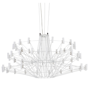 Lampa wisząca MADAME L ST-1644L oprawa w kolorze białym Step Into Design