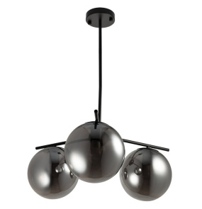 Lampa wisząca VENUS-3 60 ST-5026-3 SMOKE oprawa w kolorze czarnym Step Into Design