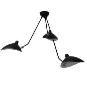 Lampa wisząca CRANE-3P P8703 oprawa w kolorze czarnym Step Into Design