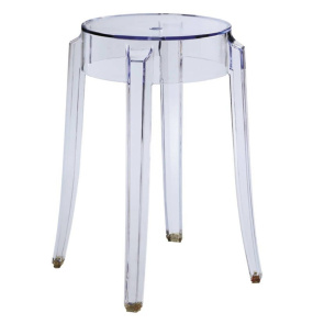 Stołek SPIRIT STOOL transparentny