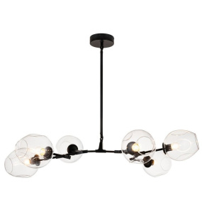 Lampa wisząca MODERN ORCHID-6 130 ST-1232-6 black transparent oprawa w kolorze czarnym Step Into Design