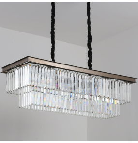 Lampa wisząca SPARKLE DOUBLE 100 MP0097B oprawa w kolorze antracytowym Step Into Design