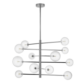 Lampa wisząca SOLA ST-5020-12 oprawa w kolorze chromu Step Into Design