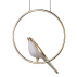 Lampa wisząca TIT ST-9008P - 1 oprawa w kolorze złotym Step Into Design