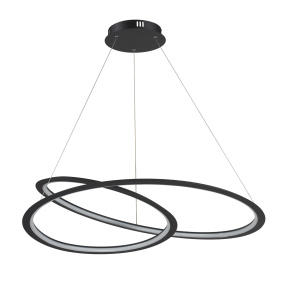 Lampa wisząca SPIRELLO ST-8826P/B oprawa w kolorze czarnym Step Into Design