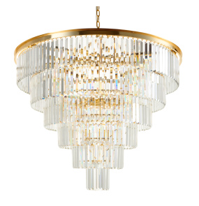 Lampa wisząca SPLENDORE DN915-100 oprawa w olorze złotym Step Into Design