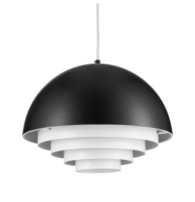 Lampa wisząca DIVERSO ST-10055P black matt oprawa w kolorze czerni i bieli Step Into Design