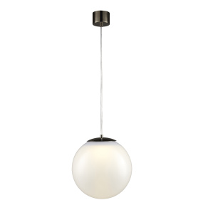 Lampa wisząca NUBE M ST-10698P-D300 oprawa w kolorze czarnym z białym kloszem Step Into Design