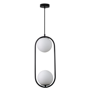 Lampa wisząca COSTA DUO DP0002-2 black oprawa w kolorze czarnym Step Into Design