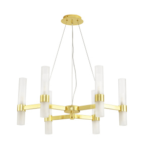 Lampa wisząca CANDELA-6 70 cm DN1505-6 gold oprawa w kolorze złotym Step Into Design