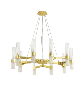 Lampa wisząca CANDELA-10 85 cm DN1505-10 gold oprawa w kolorze złotym Step Into Design
