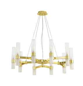 Lampa wisząca CANDELA-10 85 cm DN1505-10 gold oprawa w kolorze złotym Step Into Design