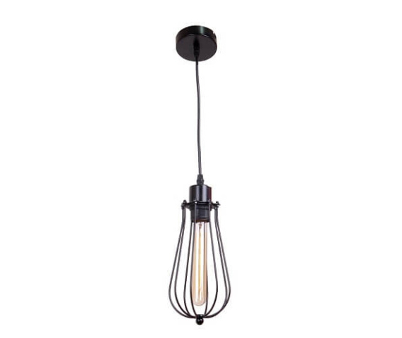Lampa wisząca PINETO LP-1134/1P oprawa w kolorze czarnym LIGHT PRESTIGE