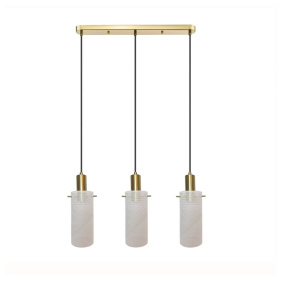 Lampa wisząca TIRANA LP-945/3L WH oprawa w kolorze białym LIGHT PRESTIGE