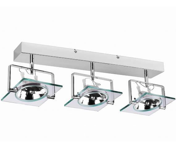 Kinkiet Industrial 3 QR-111003 Light Prestige nowoczesna lampa ścienna w kolorze srebrnym