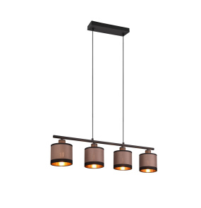 Lampa wisząca DAVOS R31554041 oprawa w kolorze czarno-szarym RL