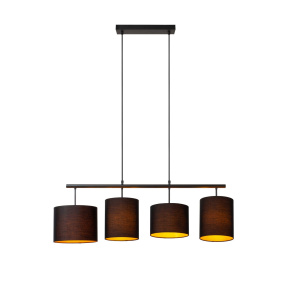 Lampa wisząca MAYA 45409/04/30 oprawa w kolorze czarnym LUCIDE