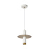 Lampa wisząca SELIN 03444/01/31 oprawa w kolrach białym i złotym LUCIDE