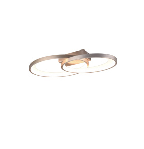 Plafon MALAGA R64482107 oprawa w kolorze srebrnym RL