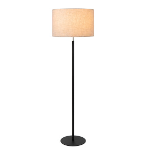 Lampa podłogowa MAYA 45709/81/38 oprawa w kolorze czarno-beżowym LUCIDE