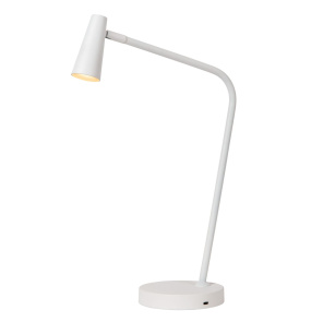 Lampa biurkowa STIRLING 36620/03/31 oprawa w kolorze białym LUCIDE