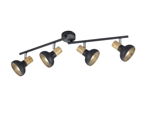 Listwa sufitowa LATIKA R81524032 oprawa w kolorze czarnym RL