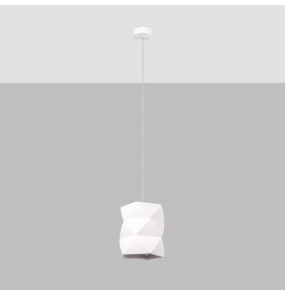 Lampa wisząca ceramiczna GOBI SL.1250 oprawa w kolorze białym SOLLUX LIGHTING