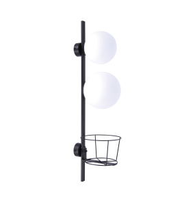 WYPRZEDAŻ Kinkiet PLANT WALL LAMP 5002 oprawa w kolorze czarnym ZUMA LINE