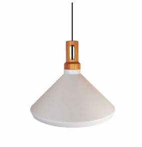 Lampa wisząca NORDIC WOODY 35 ST-5097B oprawa w kolorze bieli i drewna Step Into Design