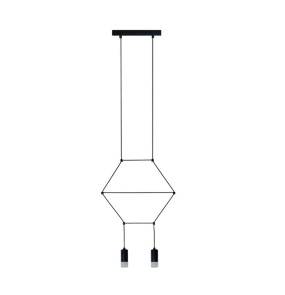 Lampa wisząca LINEA-2 35 ST-5961-2 oprawa w kolorze czarnym Step Into Design