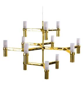 Lampa wisząca CANDLES-12A 75 ST-8043-12A gold oprawa w kolorze złotym Step Into Design