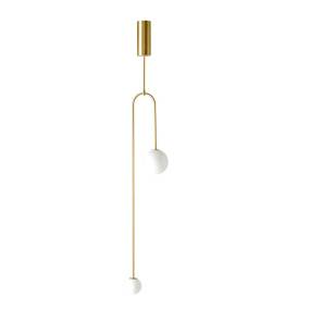 Lampa wisząca LOOP ST-8928S brass oprawa w kolorze złotym Step Into Design