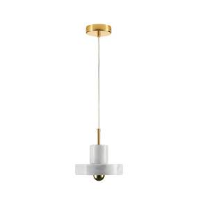 Lampa wisząca UNIVERSO 18 ST-10050P1 oprawa w kolorze marmuru i złota Step Into Design
