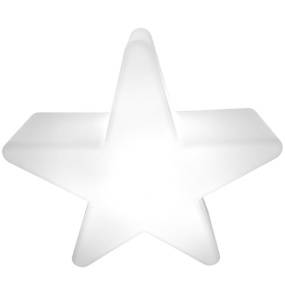 Lampa ogrodowa gwiazda STAR XL ES-CR014 oprawa w kolorze białym + pilot Step Into Design