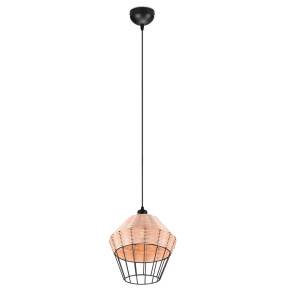 Lampa wisząca BORKA R31261936 rattanowa oprawa RL