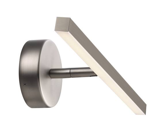 Kinkiet IP S13 40 2410401032 oprawa w kolorze szczotkowanej stali NORDLUX