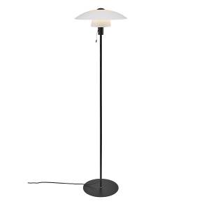 Lampa podłogowa VERONA 2010884001 oprawa w kolorze czerni i bieli NORDLUX