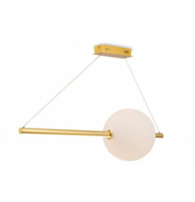 Lampa wisząca FRECCIA MOD063PL-L30G3K oprawa w kolorze złotym MAYTONI